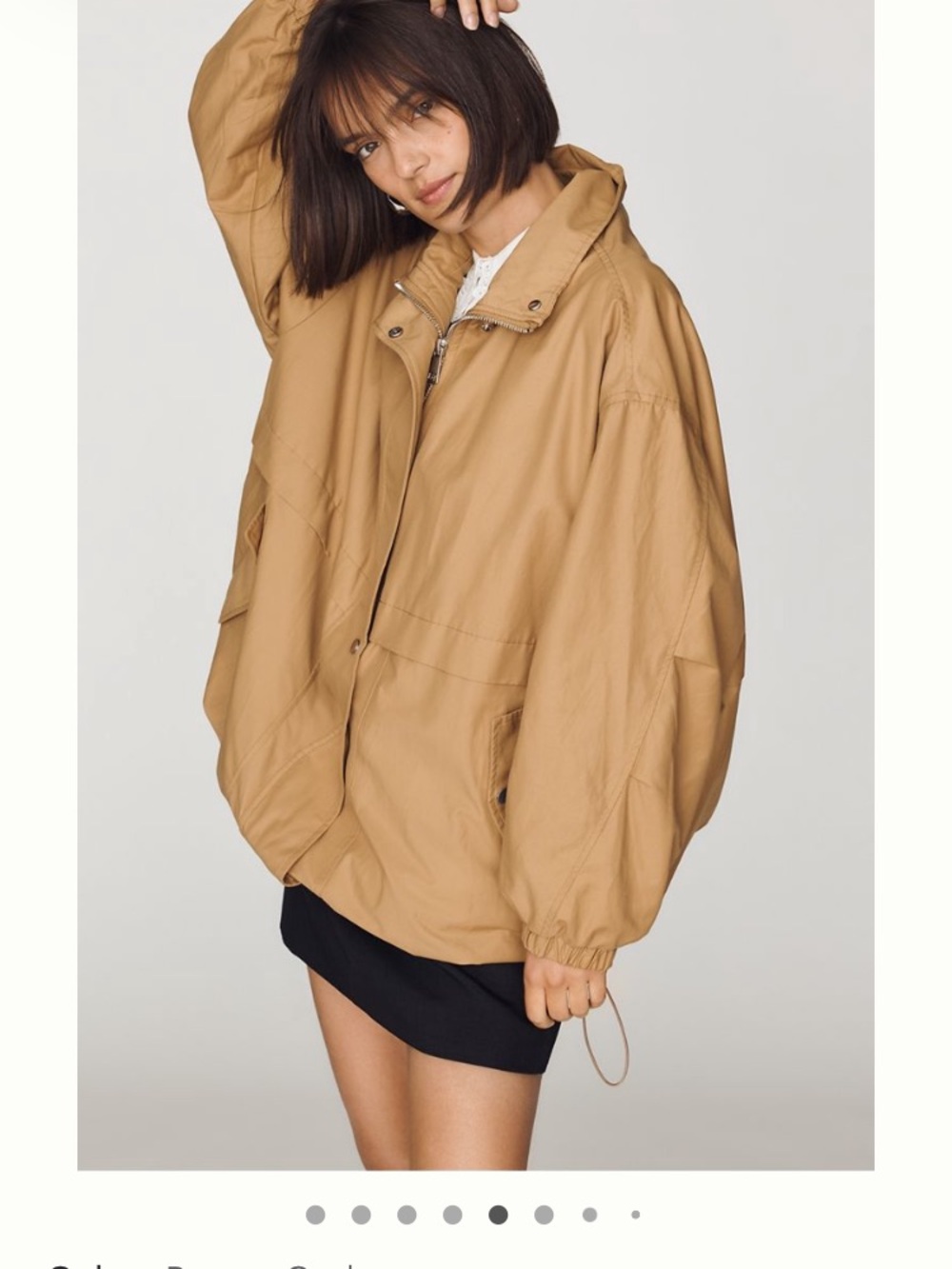 Maeve Funnel Neck Tech Jacket - Picture 4 of 10